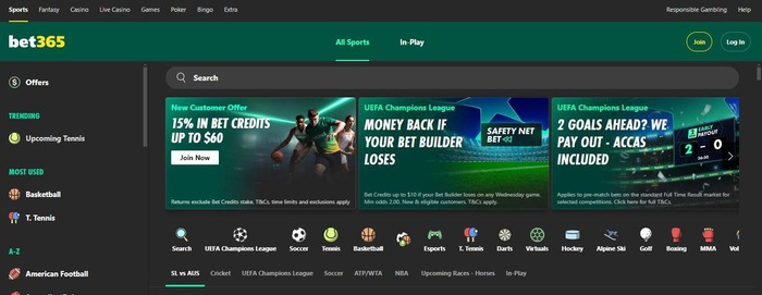 Why is Bet365 one of the best online gaming sites