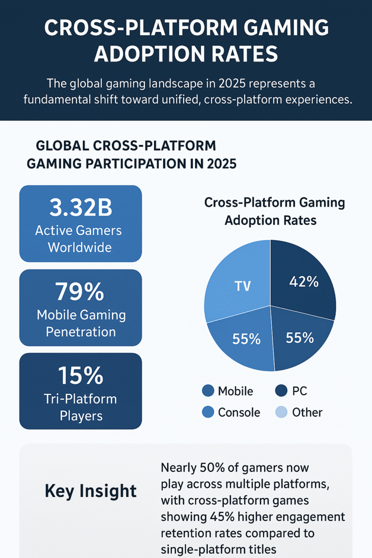Cross-Platform Gaming Adoption Rates (2025)