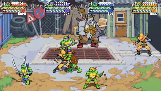Crossplay Teenage Mutant Ninja Turtles Shredder's Revenge between Xbox One And Xbox Series XS