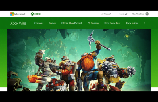 Deep Rock Galactic between PC and Xbox One