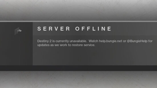 Destiny 2 Server Status – Is Destiny 2 Down?