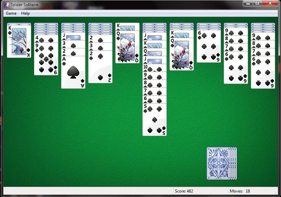 Games Similar To spider solitaire