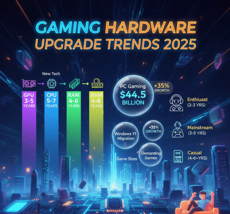 Gaming Hardware Upgrade Trends 2025