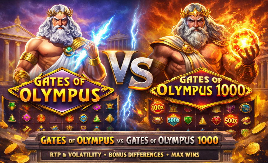 Gates of Olympus Slot vs. Gates of Olympus 1000