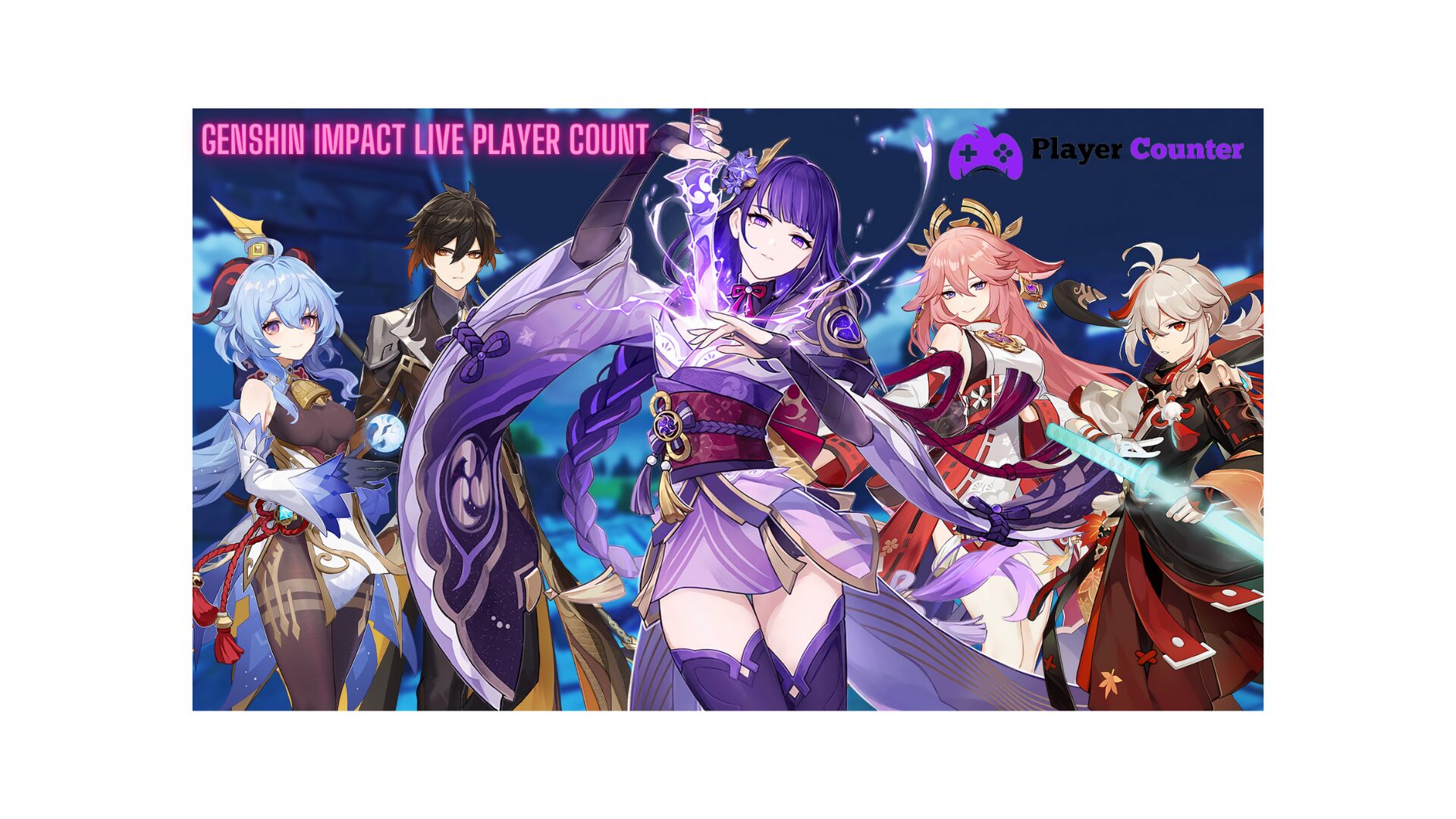 Genshin Impact Live Player Count & Statistics