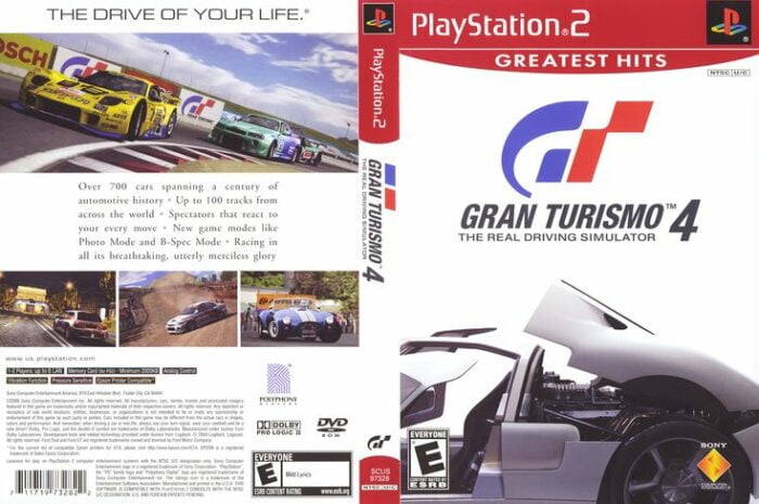 Gran Turismo 4 PS2 cover