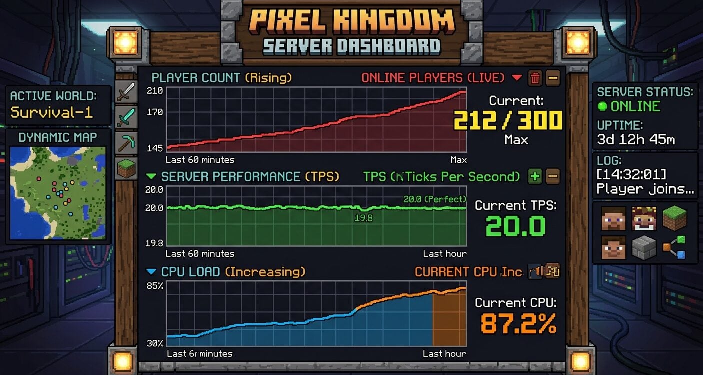 How Many Players Can a Minecraft Server Actually Handle