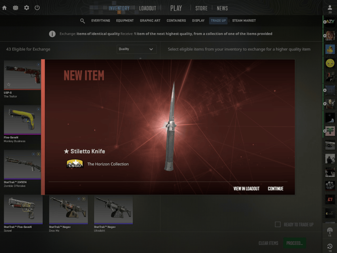 How Thousands of CS2 Players Turn Cheap Drops Into Knives and Gloves