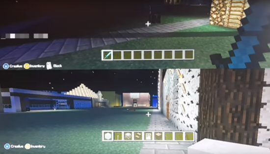 How To Play Minecraft Bedrock Edition On Split Screen
