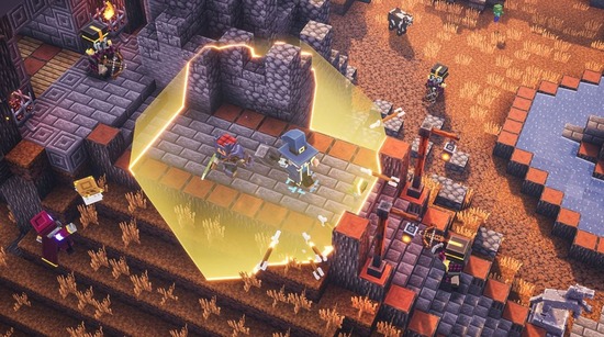 Play Minecraft Dungeons On Split Screen