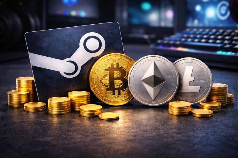 How to Buy Steam Games Using Crypto and Save Money