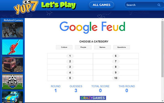 How to Play google feud unblocked At School or Work
