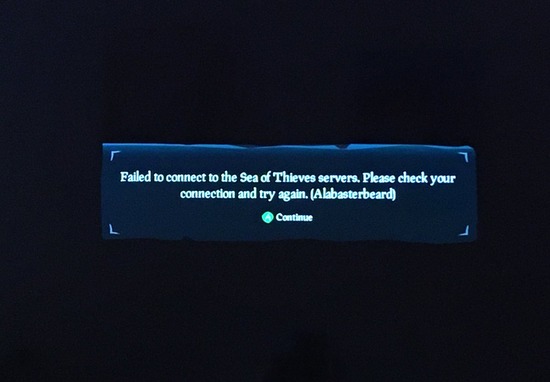 Is Sea of Thieves Down