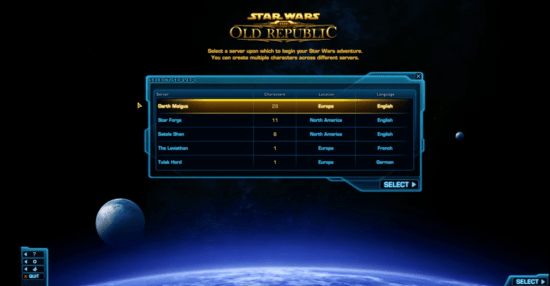 Is Star Wars The Old Republic[SWTOR] Down