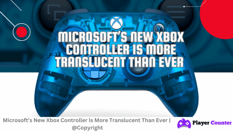 Microsoft’s New Xbox Controller Is More Translucent Than Ever