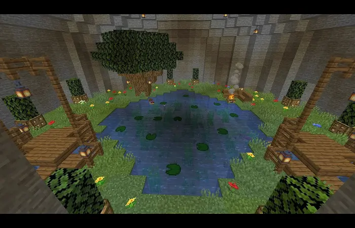 Minecraft Fish Pond