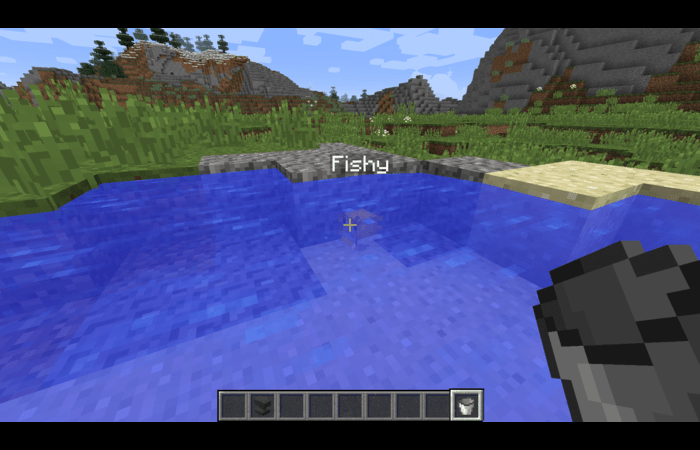 Minecraft Fish in Bucket