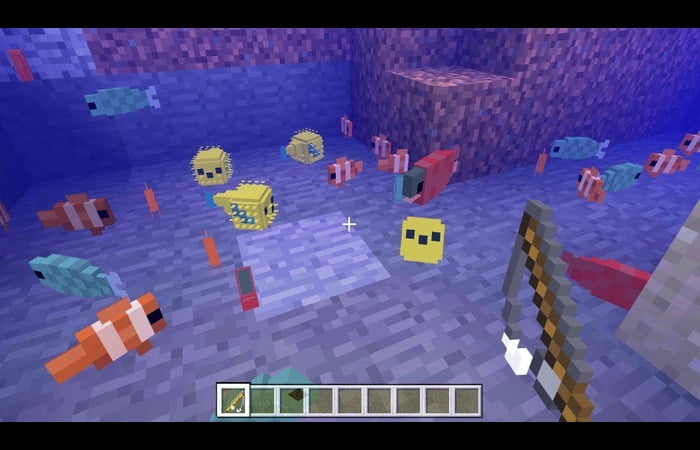 Minecraft Fishing Tropical Fish 