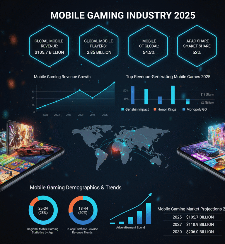 Mobile Game Statistics In 2025