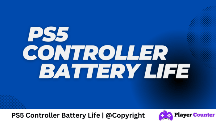 PS5 Controller Battery Life