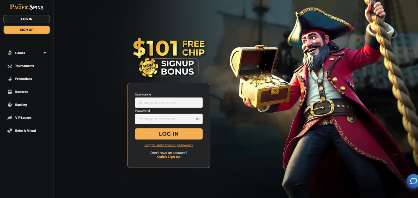 Pacific Spins Casino