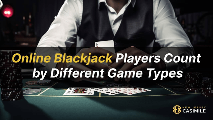 Online Blackjack Players Count by Different Game Types