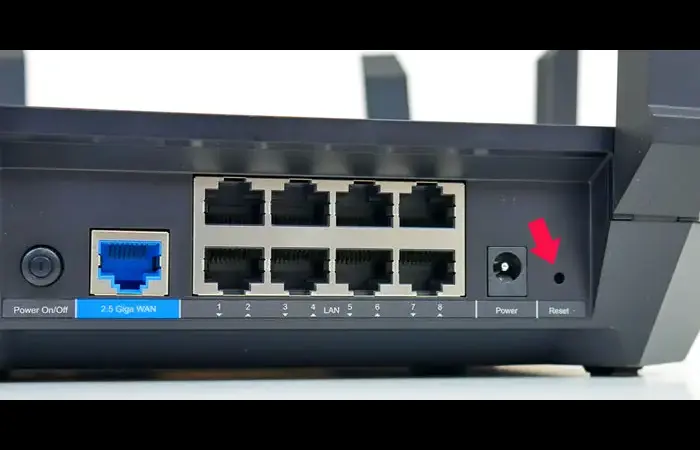 Reset Your Internet Router