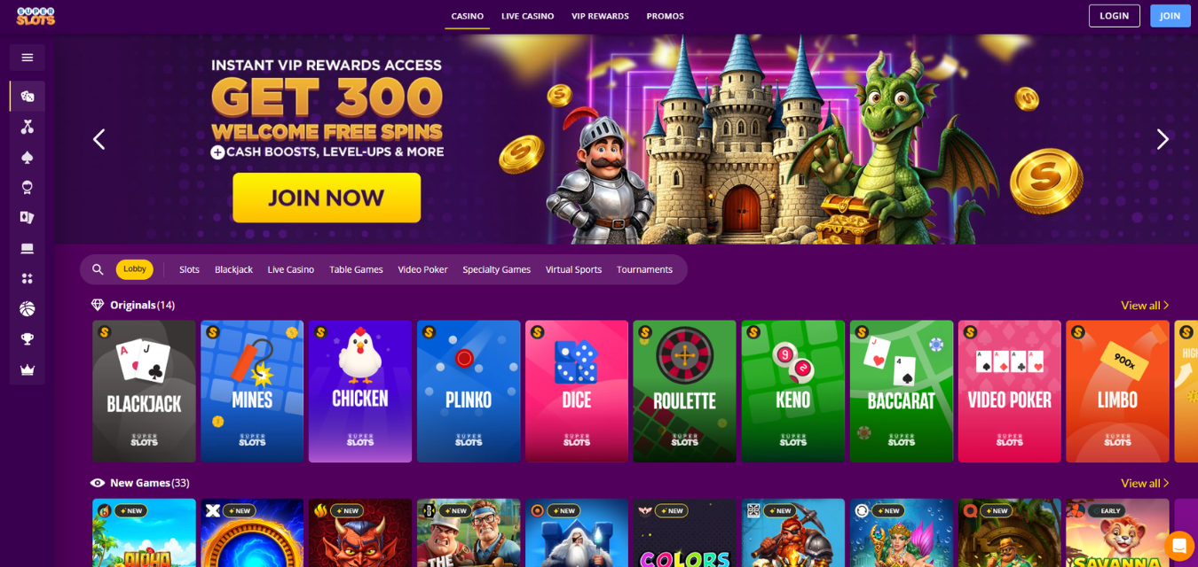 Super Slots Casino
