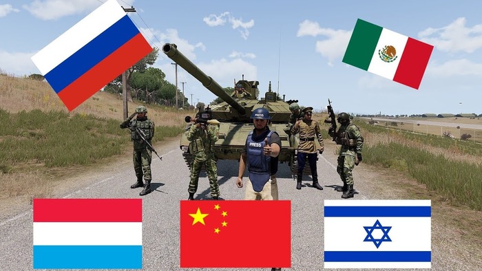 Top Countries Playing Arma 3