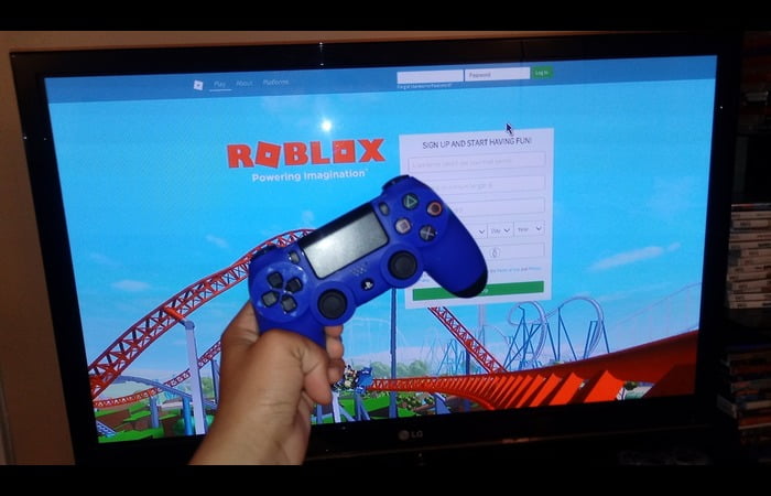 Web Browser to Play Roblox on PS4