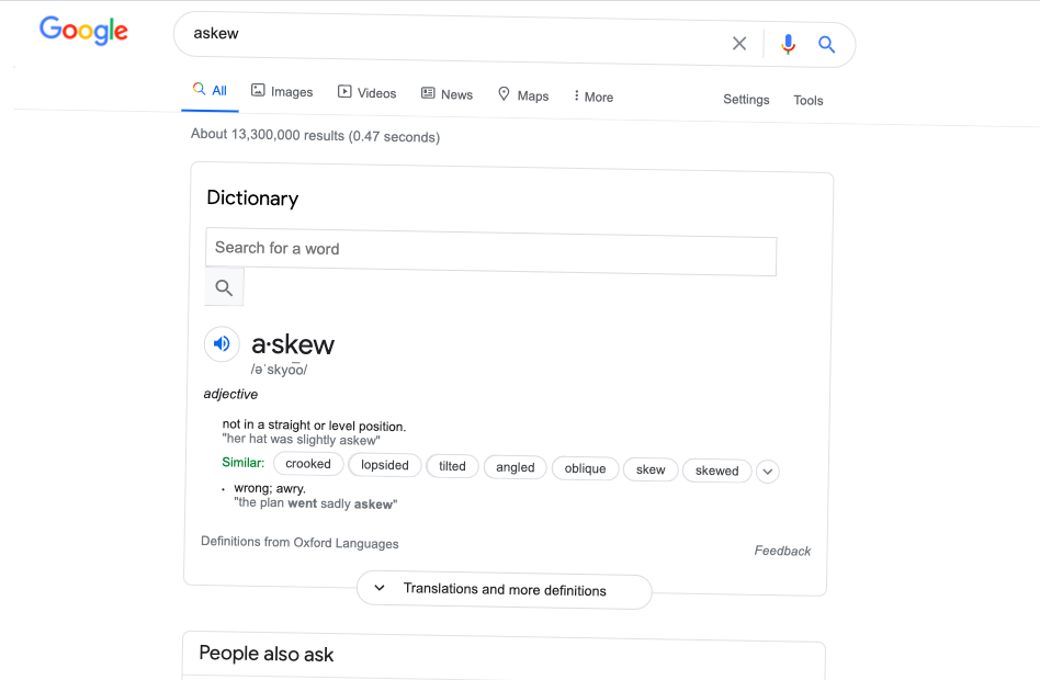 google askew
