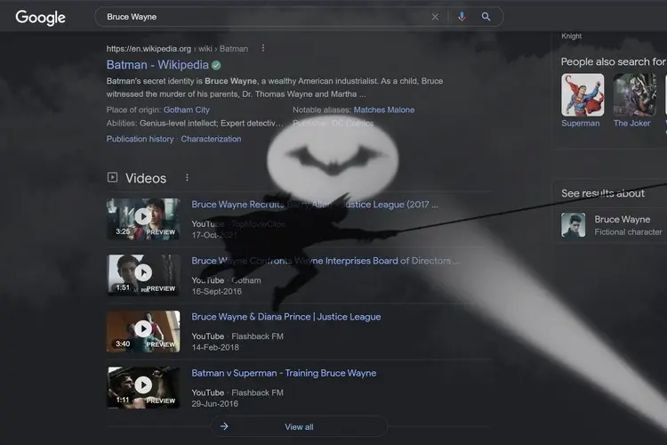 Google Batman