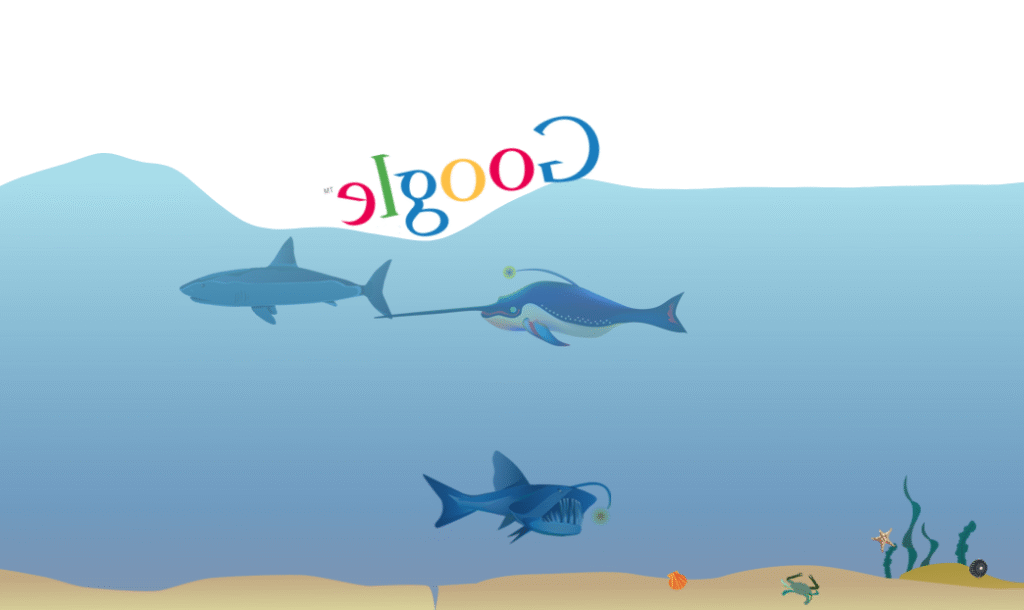 Google Underwater Easter Egg
