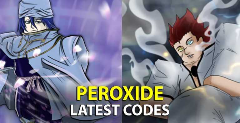 Peroxide Official Trello, Discord & Codes August 2025 in Roblox