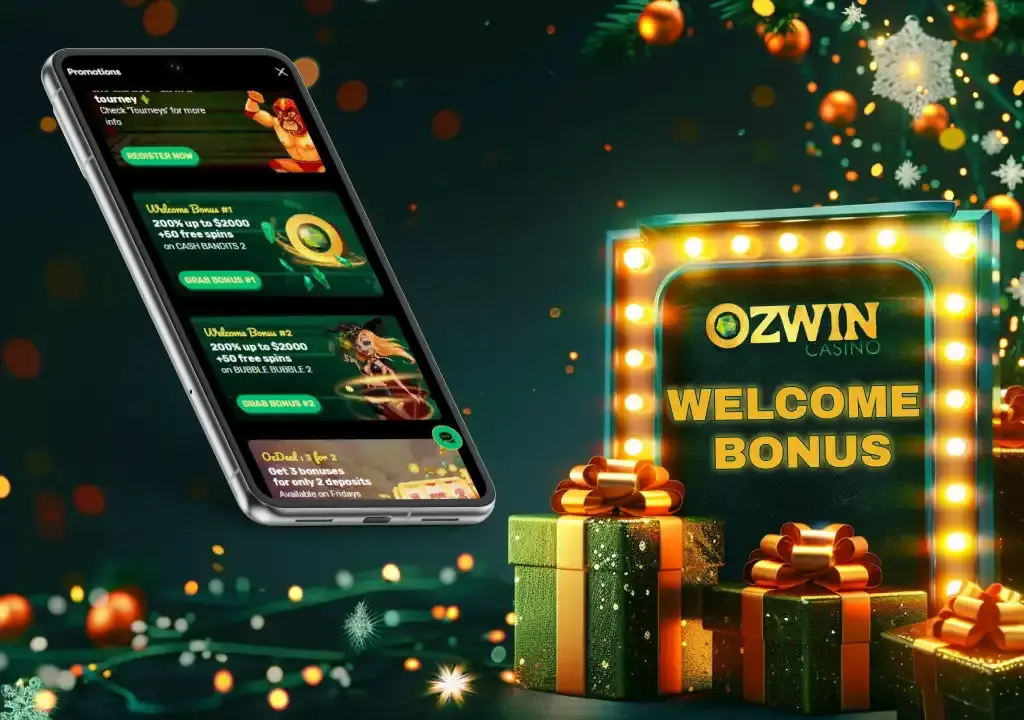 Welcome package OzWin Casino